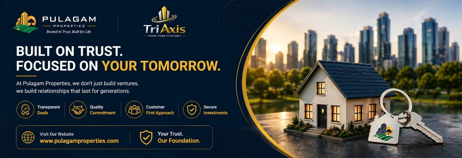 TriAxis Premium Plots @ Kaza Toll Plaza, Guntur